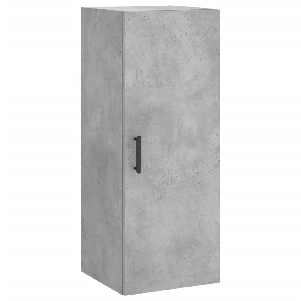 Armoire murale gris béton 34,5x34x90 cm - XIOS