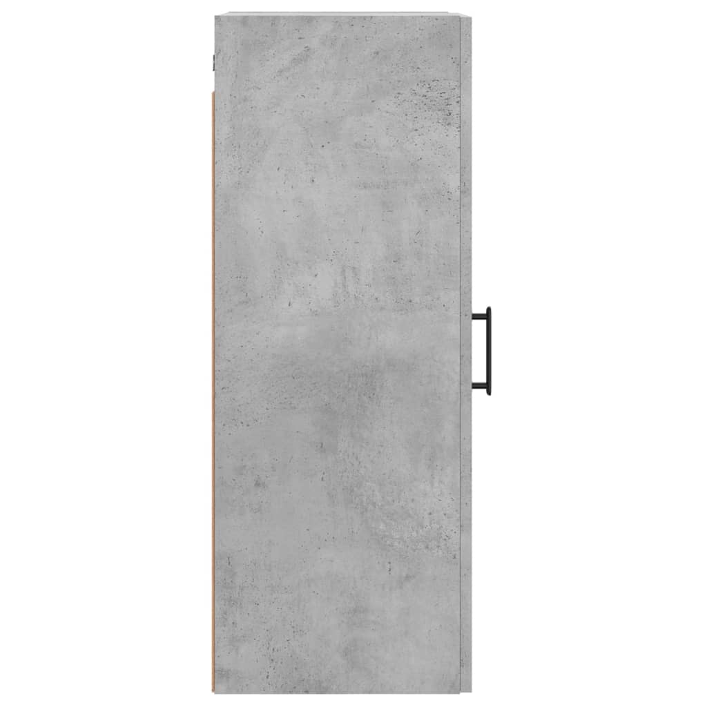 Armoire murale gris béton 34,5x34x90 cm - XIOS