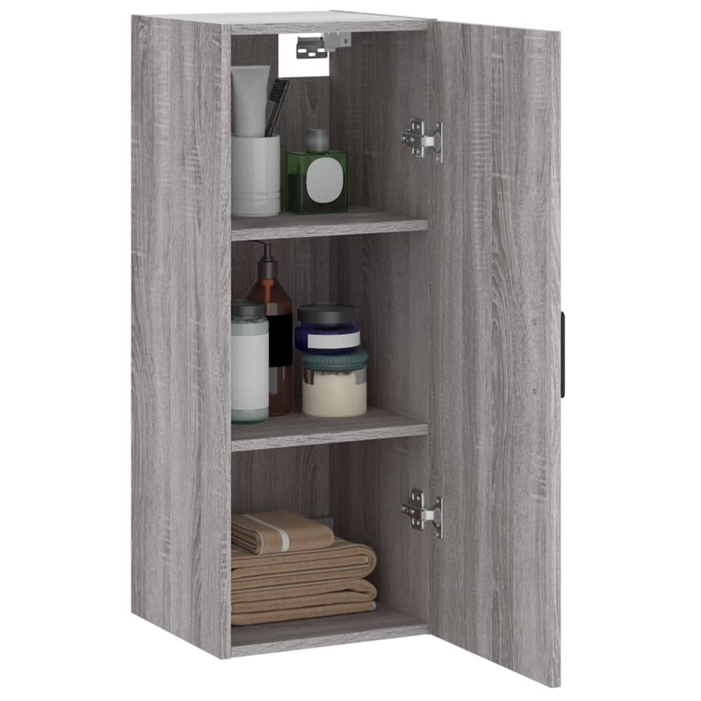 Armoire murale sonoma gris 34,5x34x90 cm - XIOS