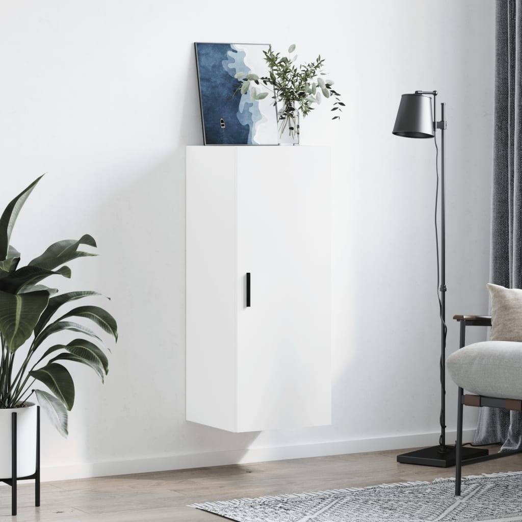 Armoire murale blanc 34,5x34x90 cm - XIOS
