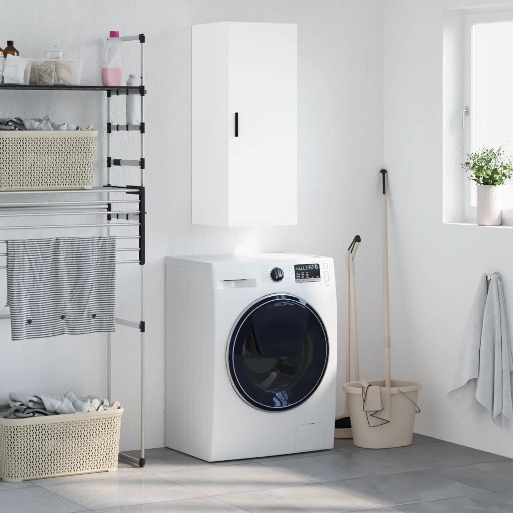 Armoire murale blanc 34,5x34x90 cm - XIOS