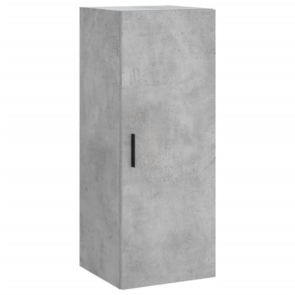 Armoire murale gris béton 34,5x34x90 cm - XIOS