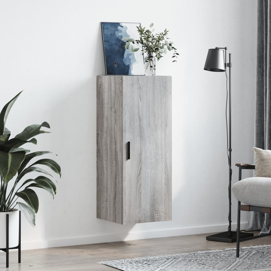 Armoire murale sonoma gris 34,5x34x90 cm - XIOS