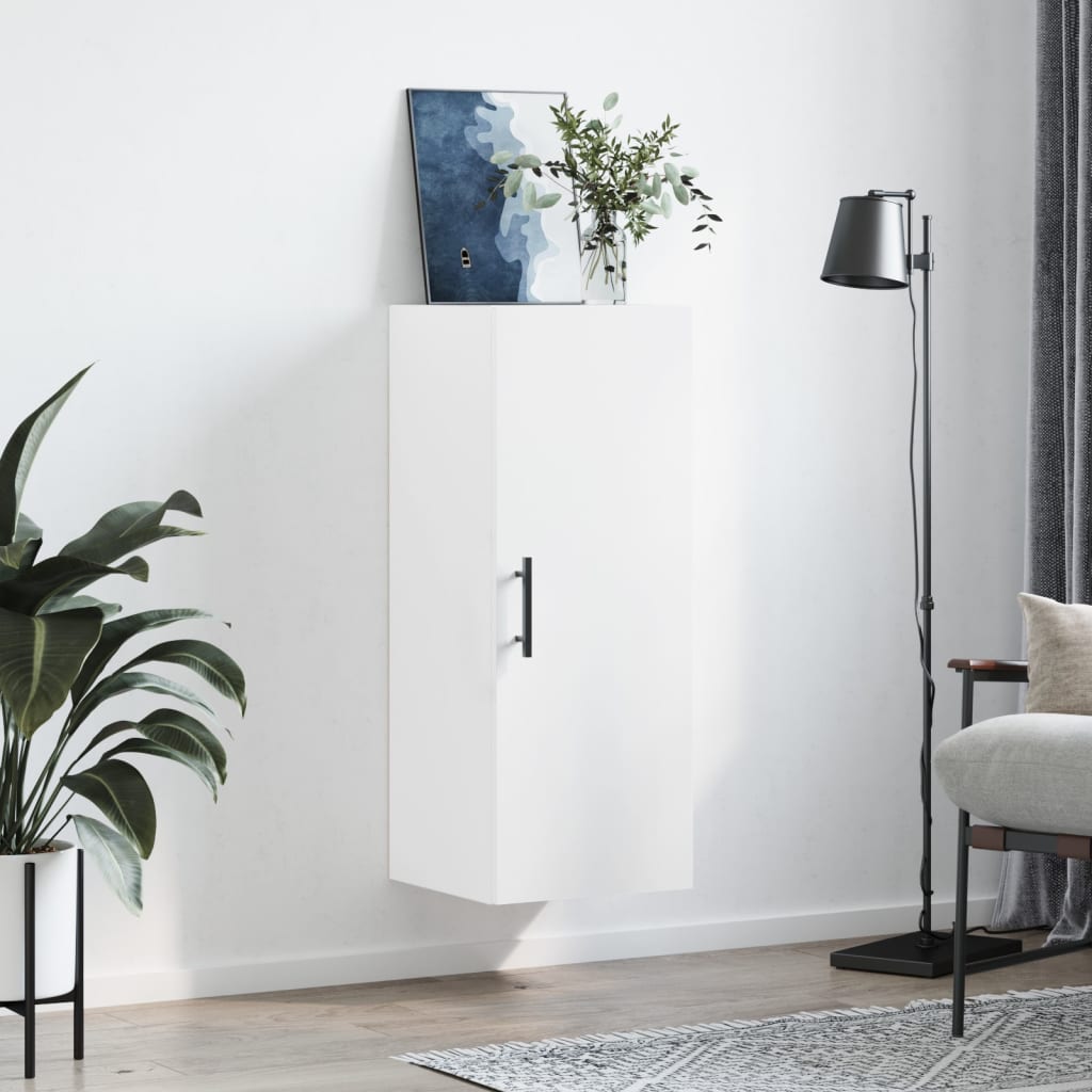 Armoire murale blanc 34,5x34x90 cm - XIOS