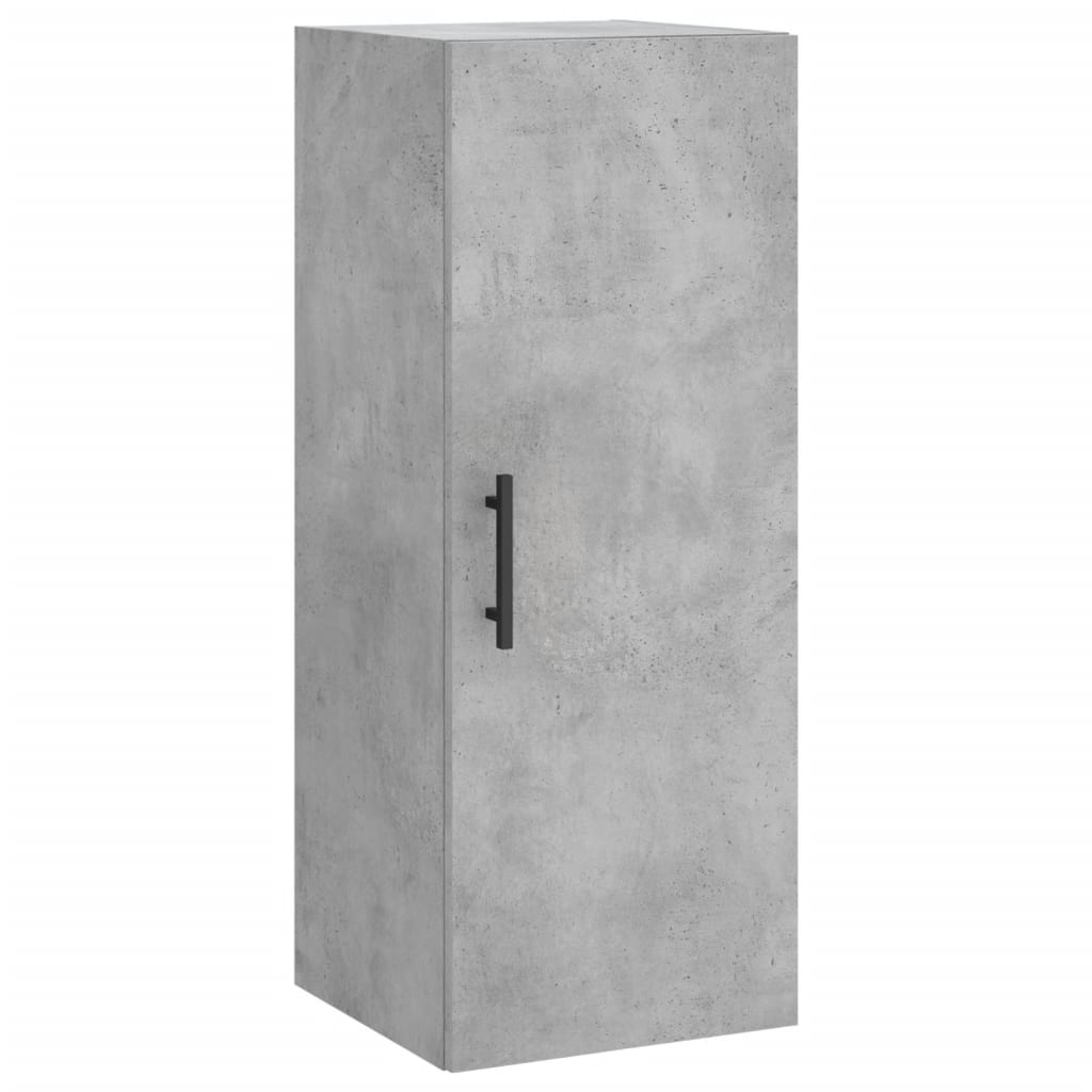 Armoire murale gris béton 34,5x34x90 cm - XIOS