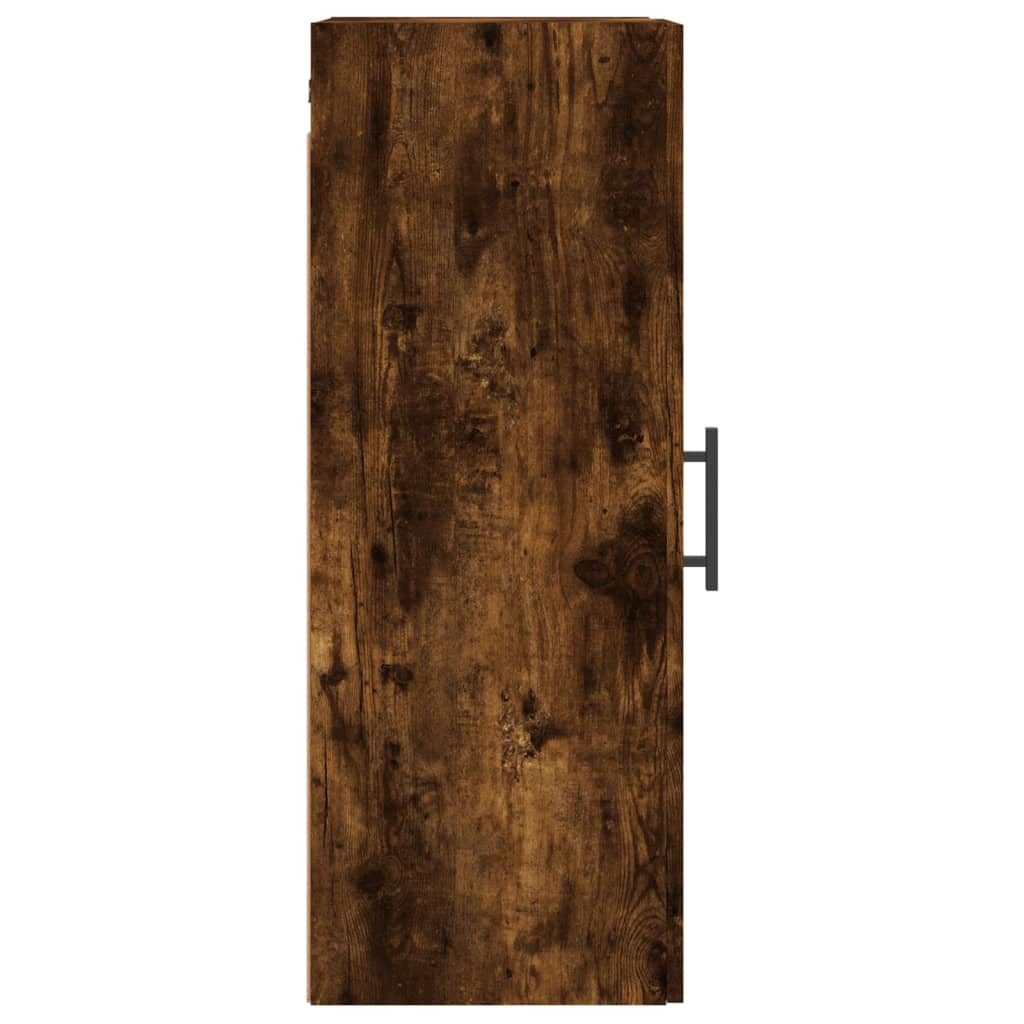 Armoire murale chêne fumé 34,5x34x90 cm - XIOS