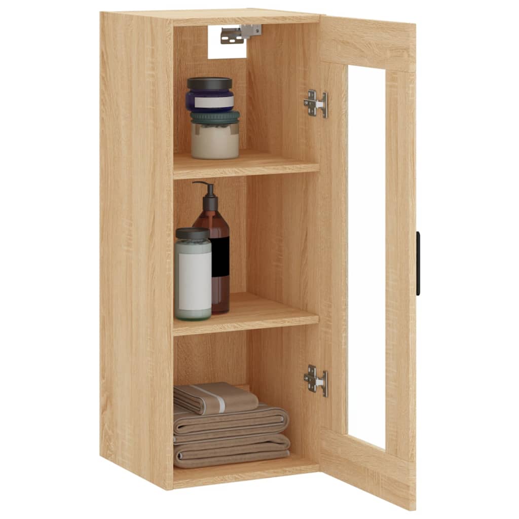Armoire murale chêne sonoma 34,5x34x90 cm - XIOS