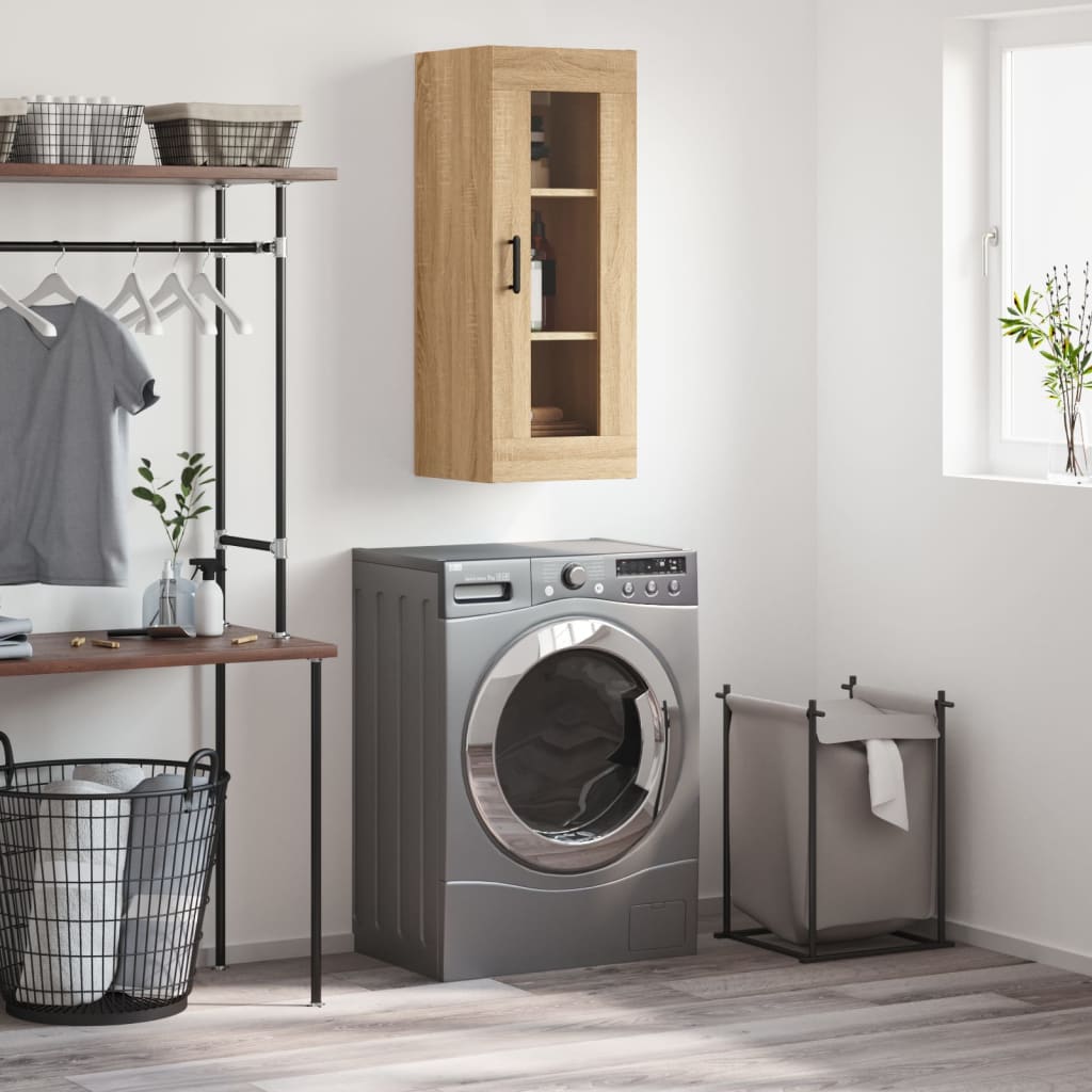 Armoire murale chêne sonoma 34,5x34x90 cm - XIOS