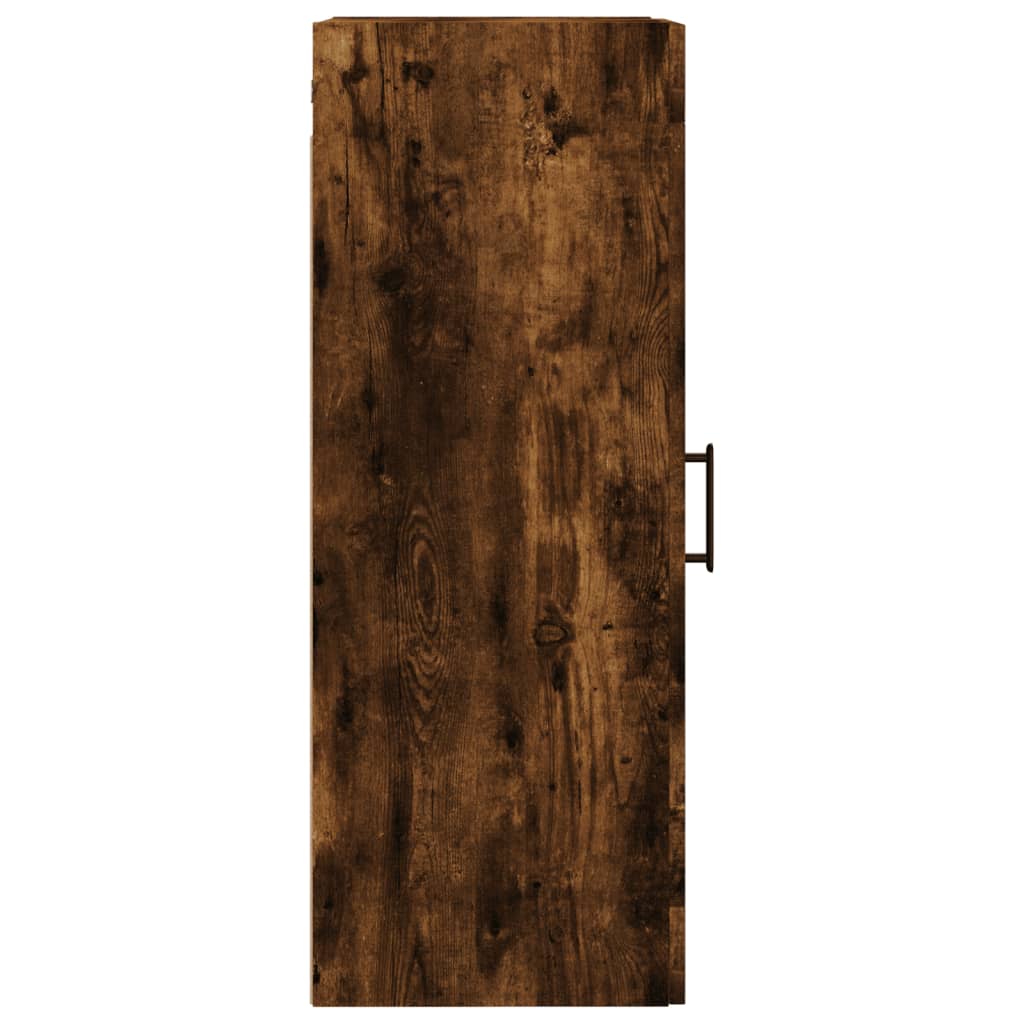 Armoire murale chêne fumé 34,5x34x90 cm - XIOS