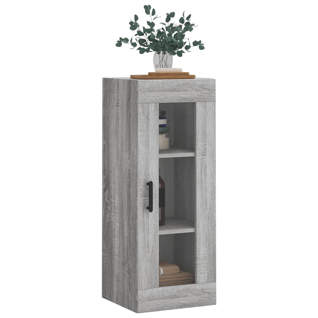 Armoire murale sonoma gris 34,5x34x90 cm - XIOS
