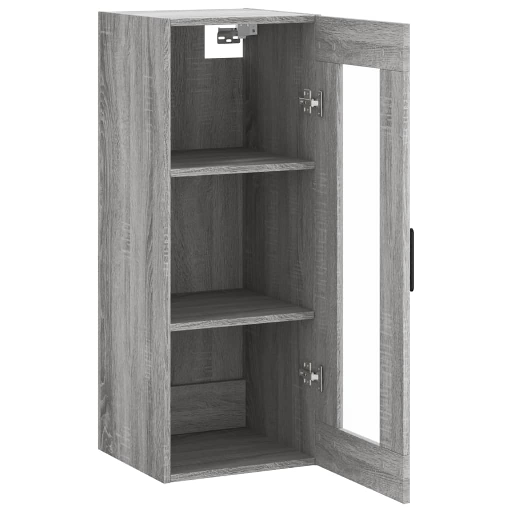 Armoire murale sonoma gris 34,5x34x90 cm - XIOS
