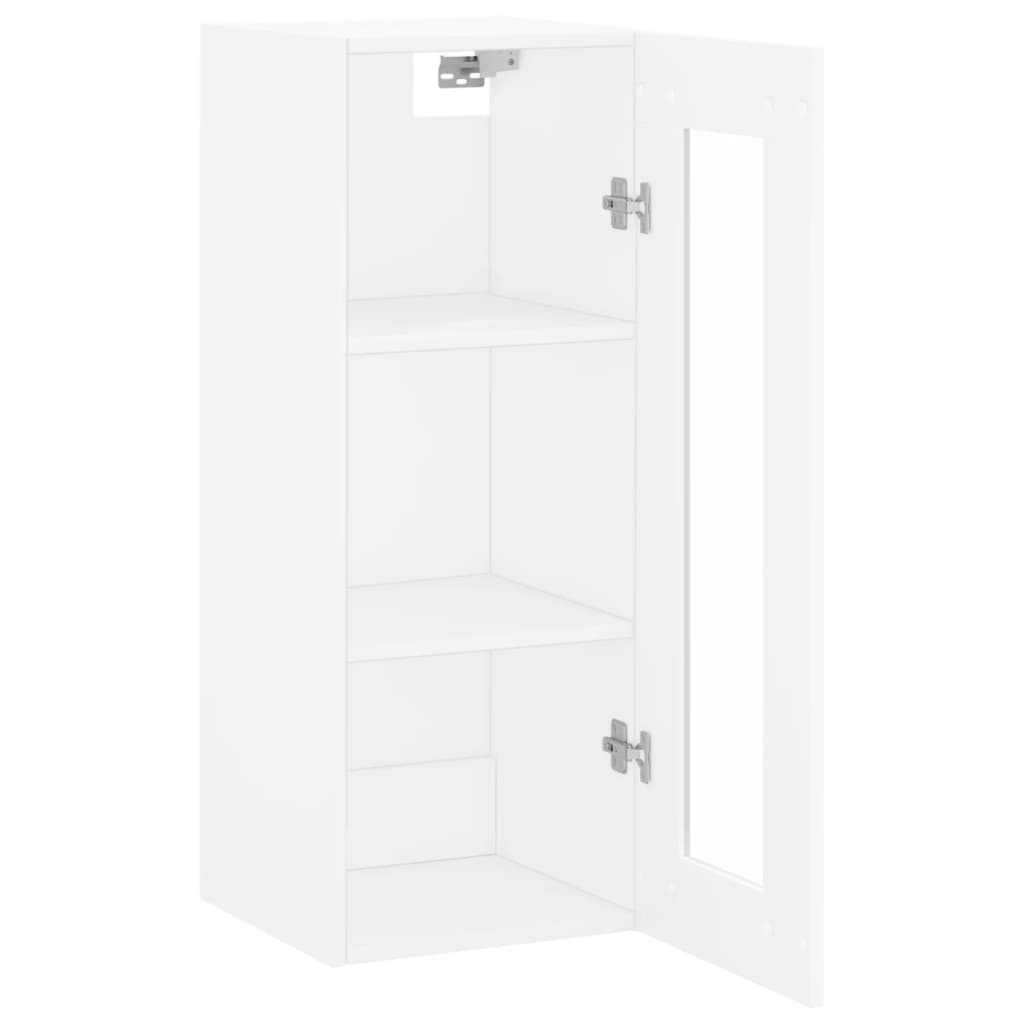 Armoire murale blanc 34,5x34x90 cm - XIOS