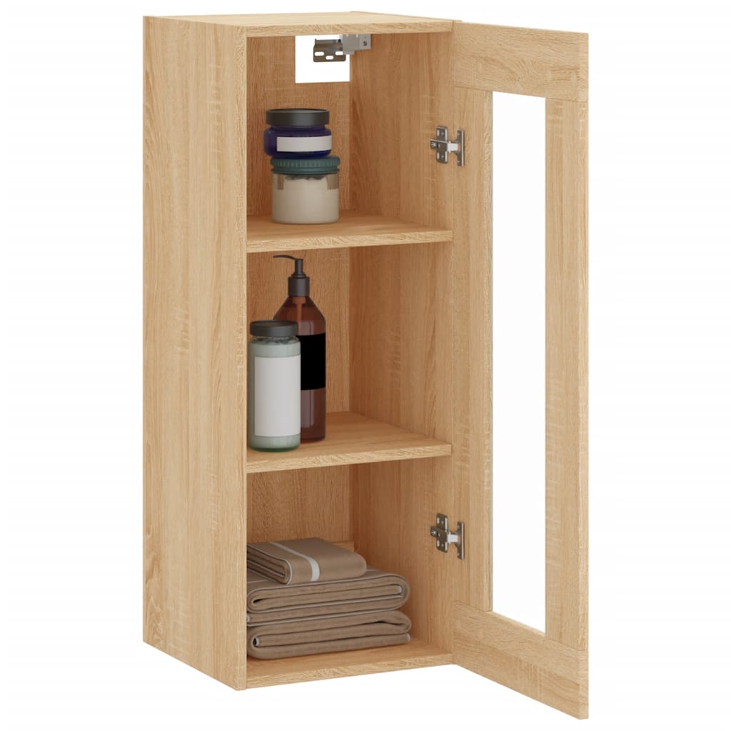 Armoire murale chêne sonoma 34,5x34x90 cm - XIOS