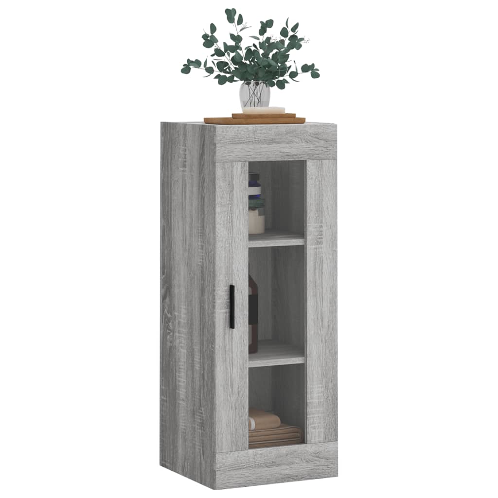 Armoire murale sonoma gris 34,5x34x90 cm - XIOS