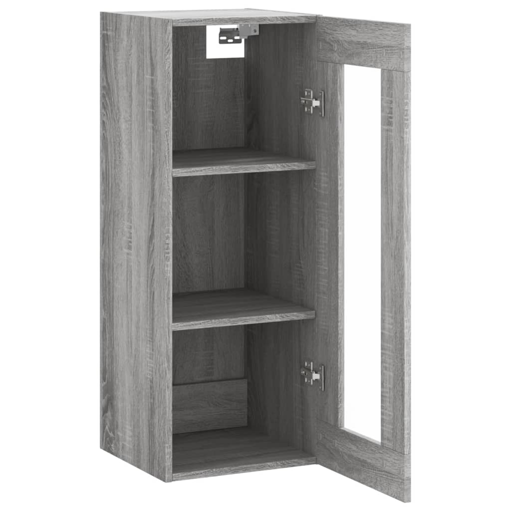 Armoire murale sonoma gris 34,5x34x90 cm - XIOS
