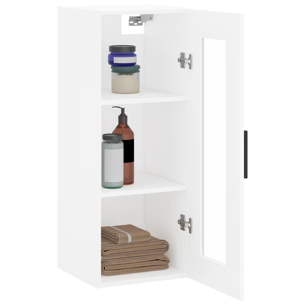 Armoire murale blanc 34,5x34x90 cm - XIOS