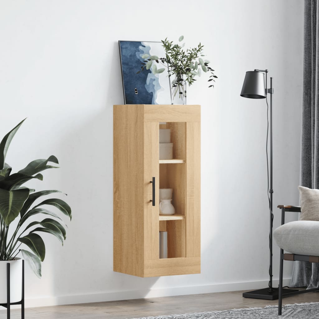 Armoire murale chêne sonoma 34,5x34x90 cm - XIOS