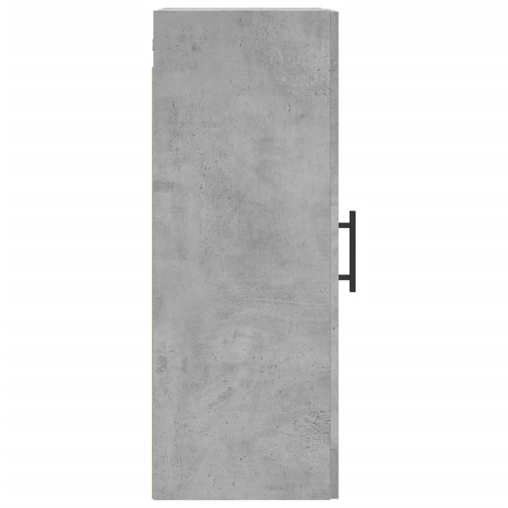Armoire murale gris béton 34,5x34x90 cm - XIOS