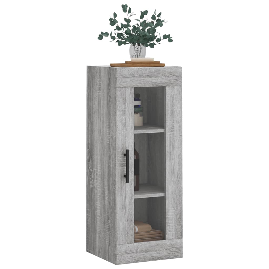 Armoire murale sonoma gris 34,5x34x90 cm - XIOS