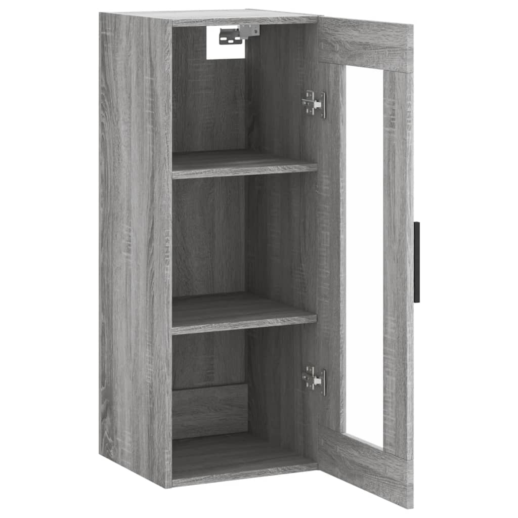 Armoire murale sonoma gris 34,5x34x90 cm - XIOS