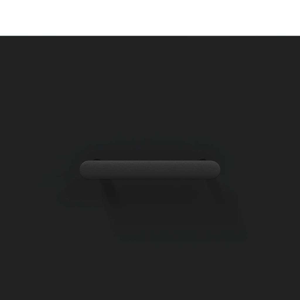 Table basse noir 90x50x40 cm bois d'ingénierie - XIOS