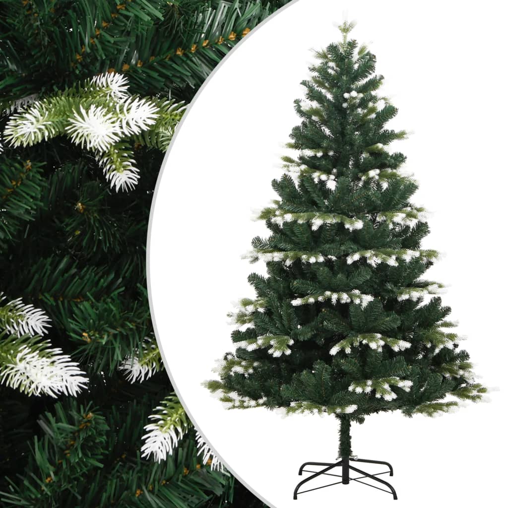 Sapin de Noël artificiel à charnières avec neige floquée 210 cm - XIOS