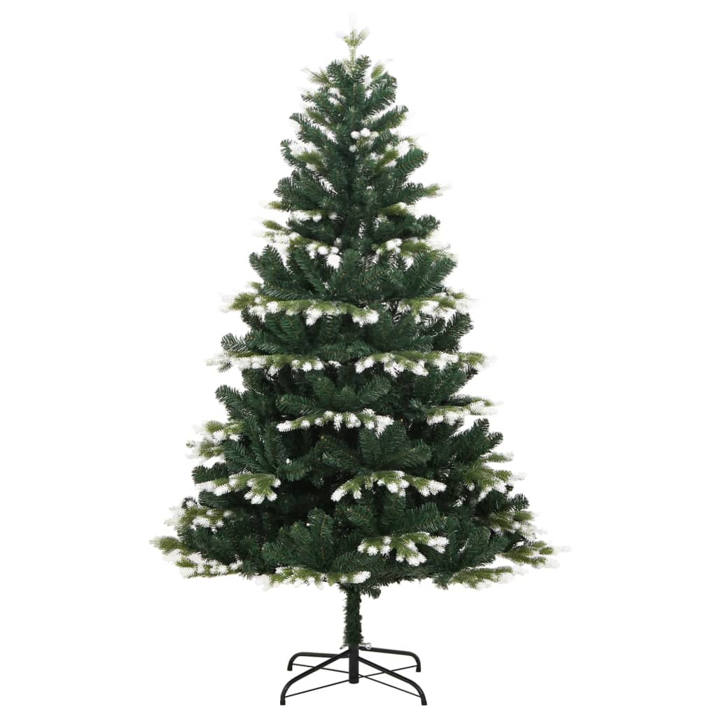 Sapin de Noël artificiel à charnières avec neige floquée 210 cm - XIOS