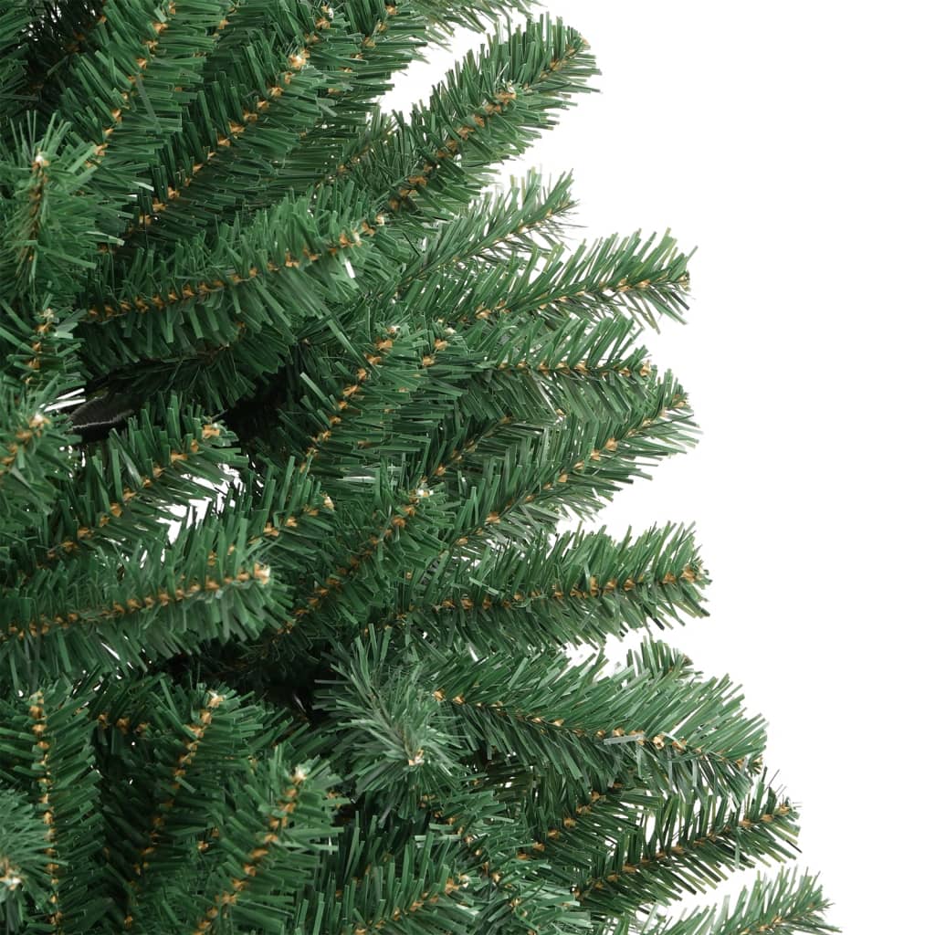 Sapin de Noël artificiel à charnières avec support vert 210 cm - XIOS