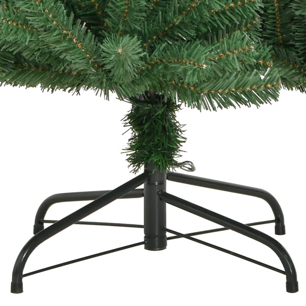 Sapin de Noël artificiel à charnières avec support vert 240 cm - XIOS