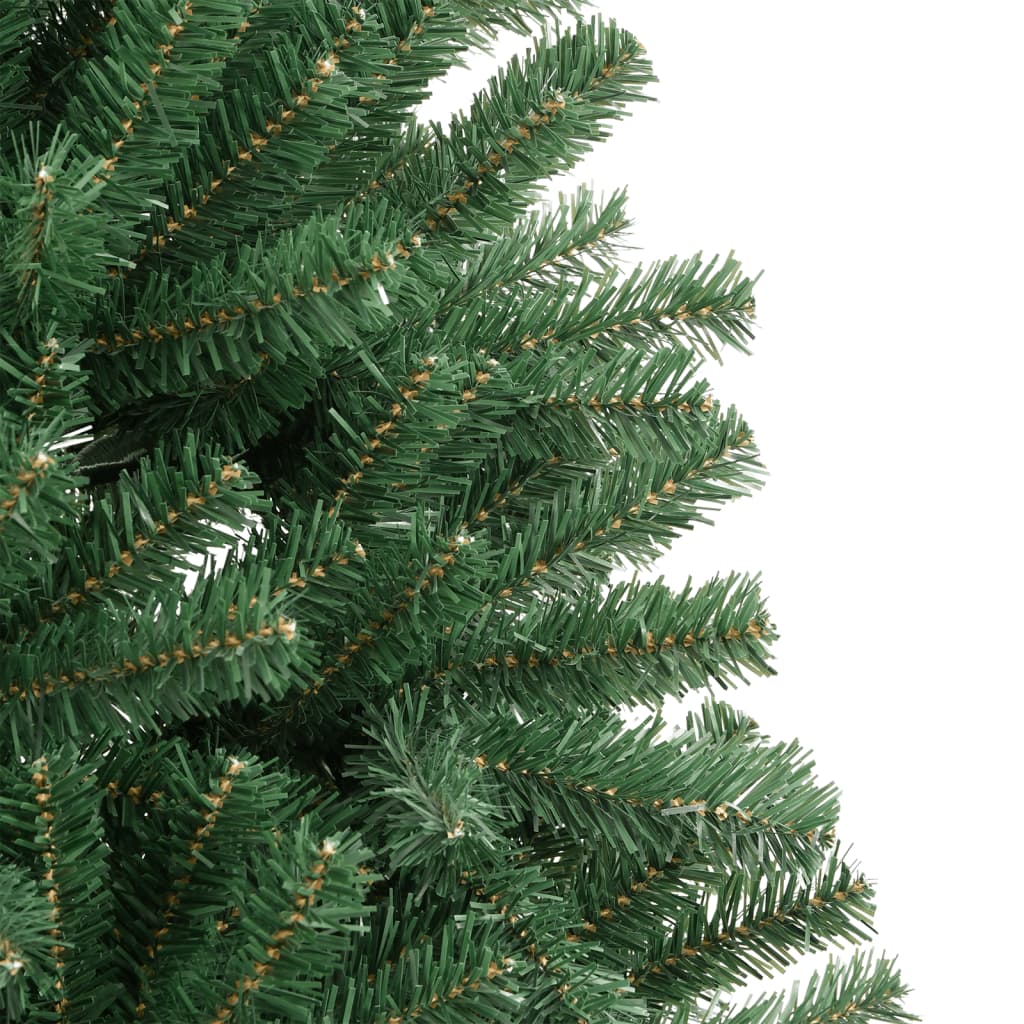Sapin de Noël artificiel à charnières avec support vert 270 cm - XIOS