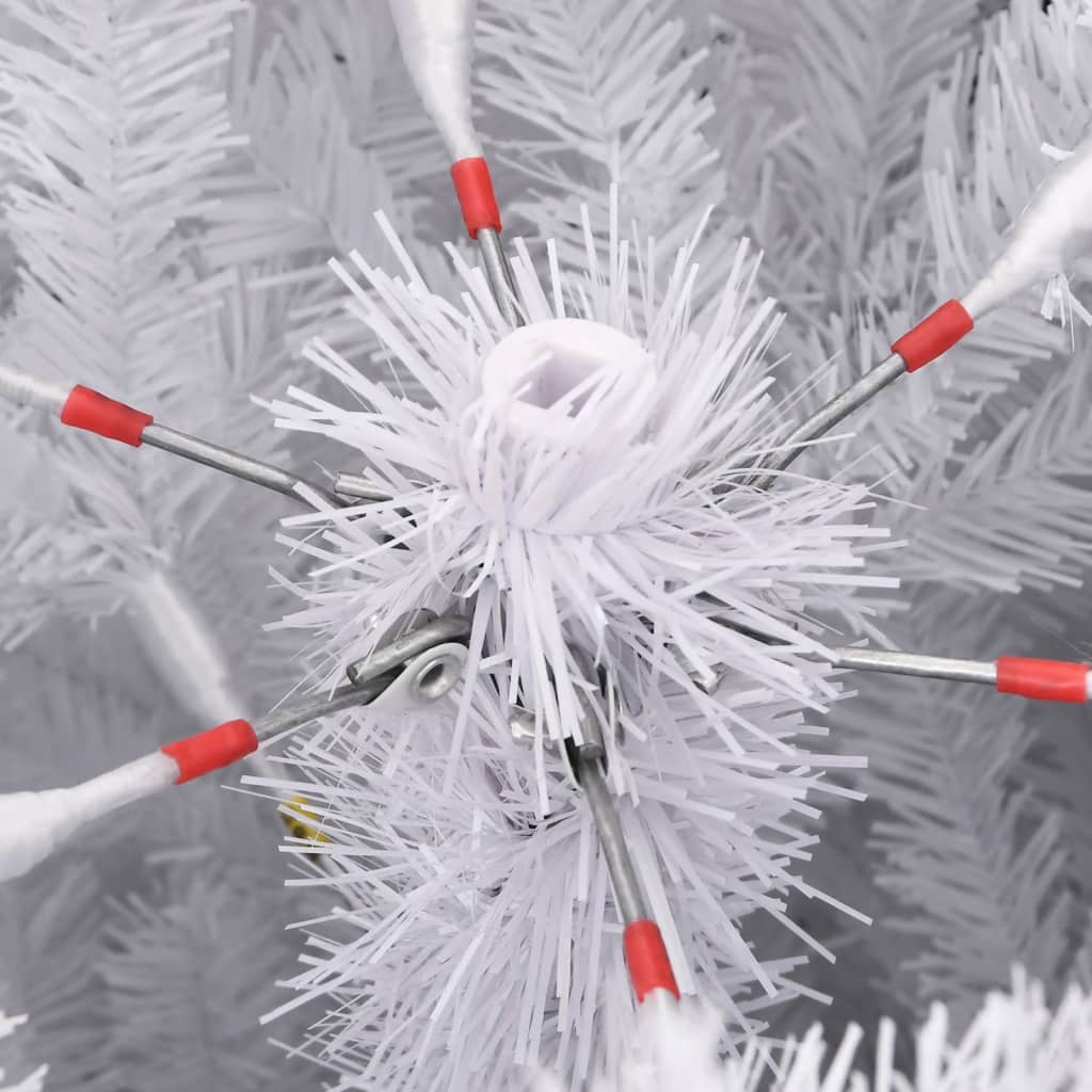 Sapin de Noël artificiel à charnières avec neige floquée 180 cm