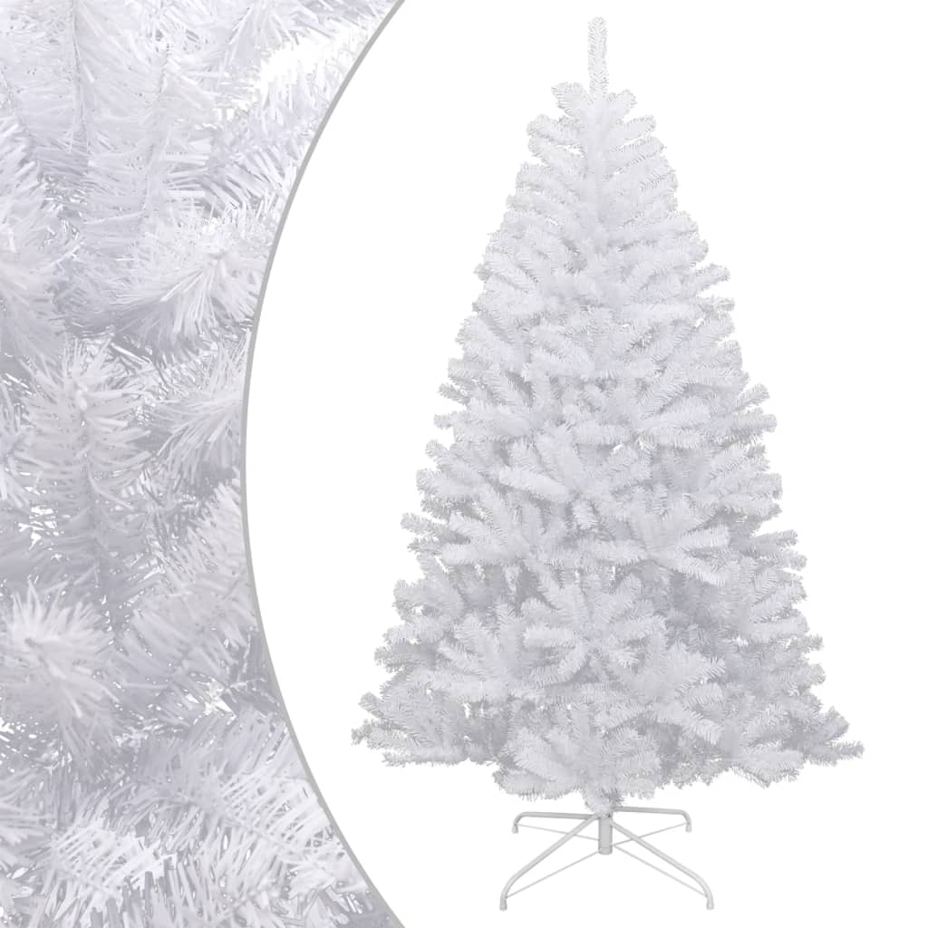 Sapin de Noël artificiel à charnières avec neige floquée 210 cm