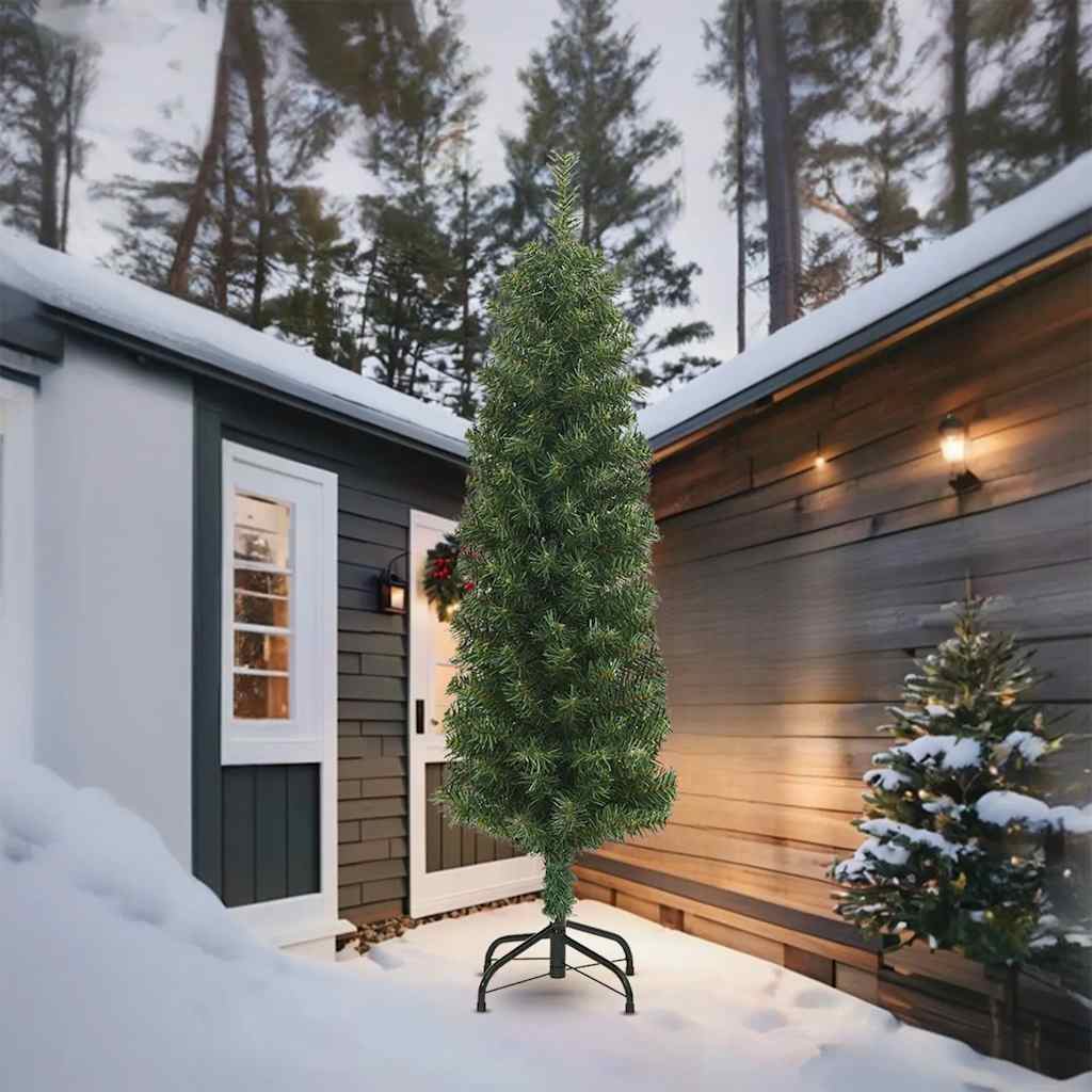 Sapin de Noël mince avec support 210 cm PVC - XIOS