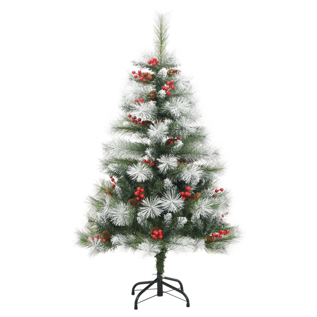 Sapin de Noël artificiel avec pommes de pin et baies 150 cm - XIOS