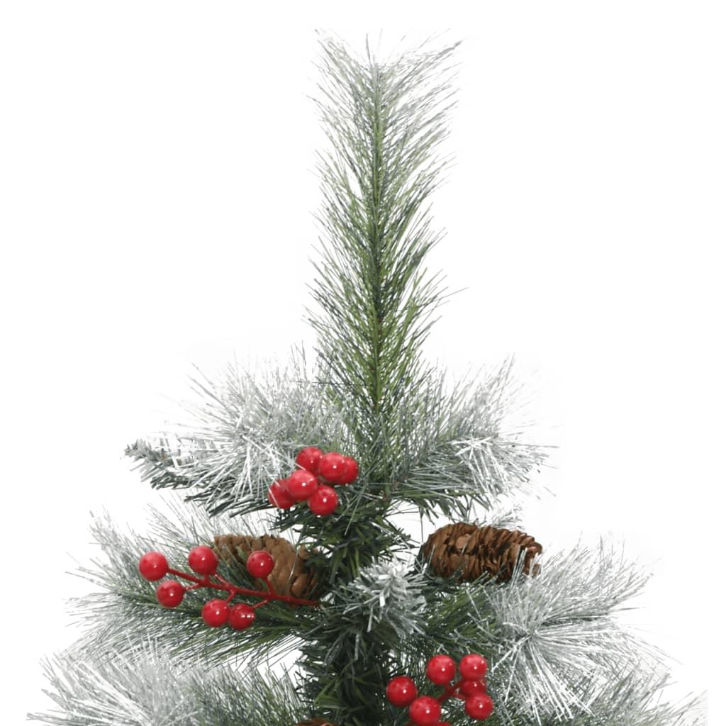 Sapin de Noël artificiel avec pommes de pin et baies 150 cm - XIOS