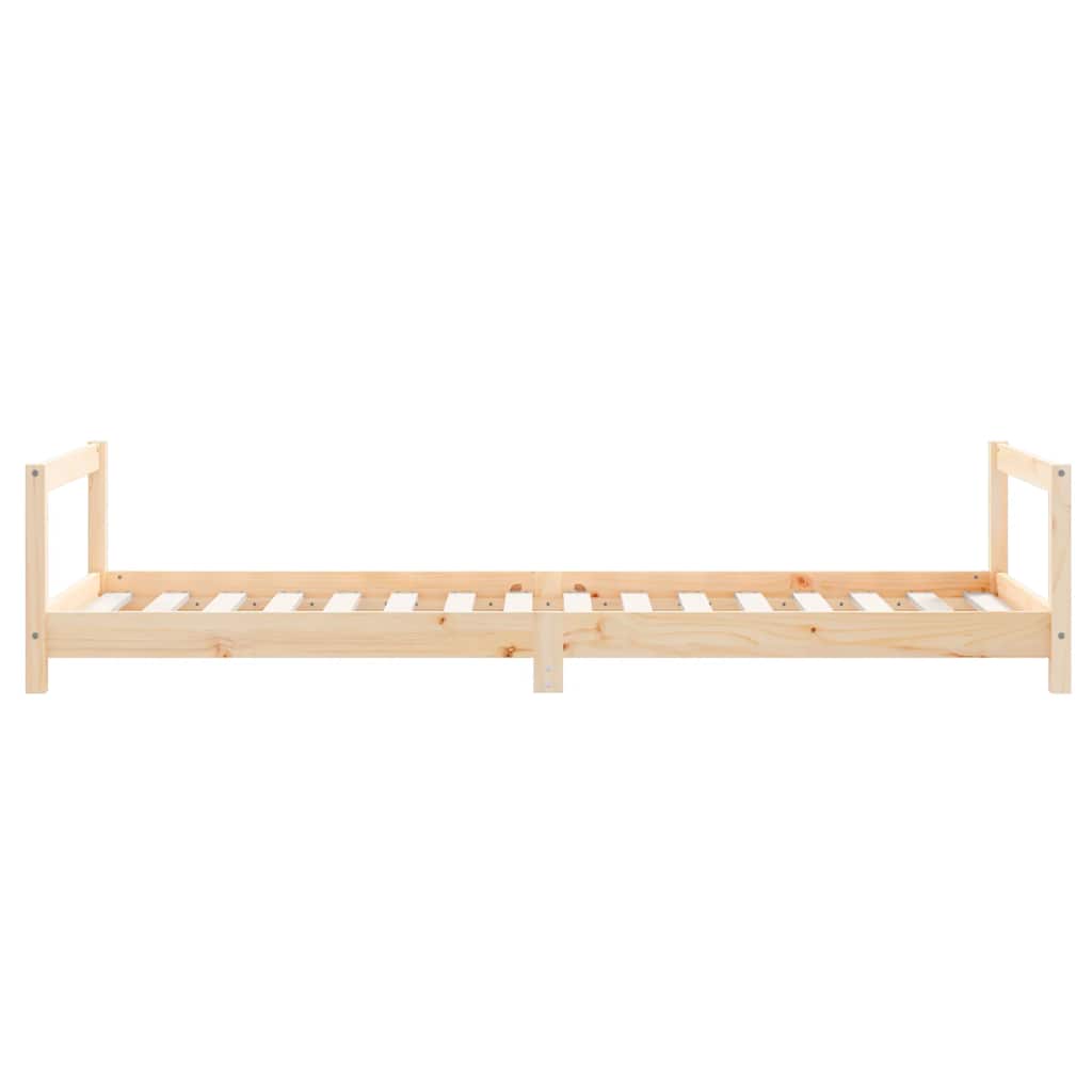 Cadre de lit pour enfants 80x200 cm bois de pin massif - XIOS