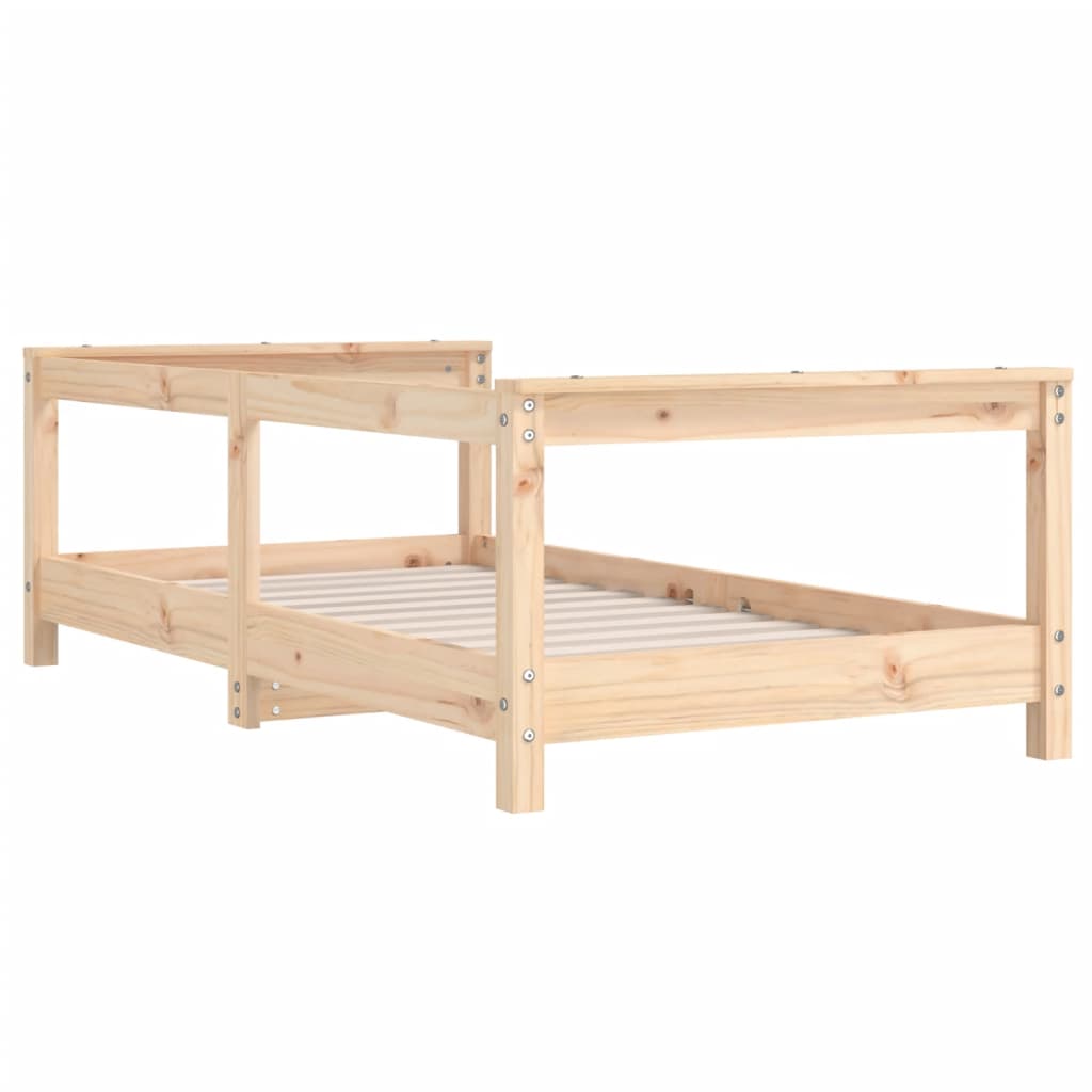 Cadre de lit pour enfant 70x140 cm bois de pin massif - XIOS