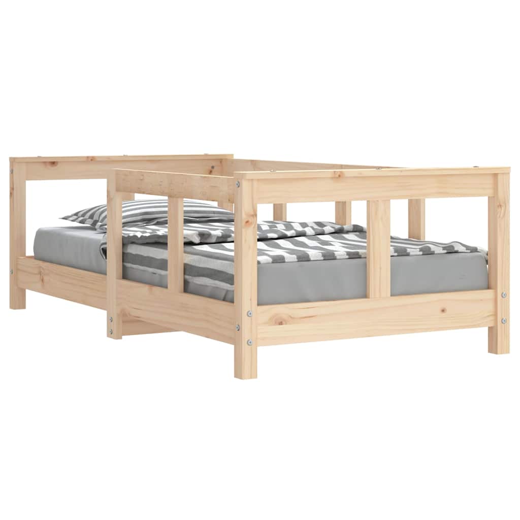 Cadre de lit pour enfant 70x140 cm bois de pin massif - XIOS