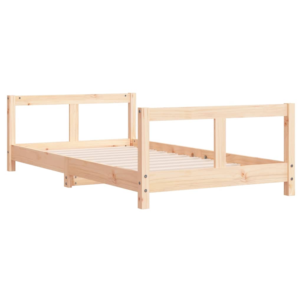 Cadre de lit pour enfant 80x160 cm bois de pin massif - XIOS