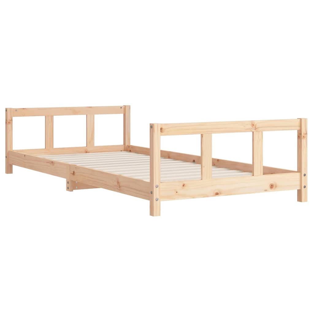 Cadre de lit pour enfant 90x190 cm Bois de pin massif - XIOS