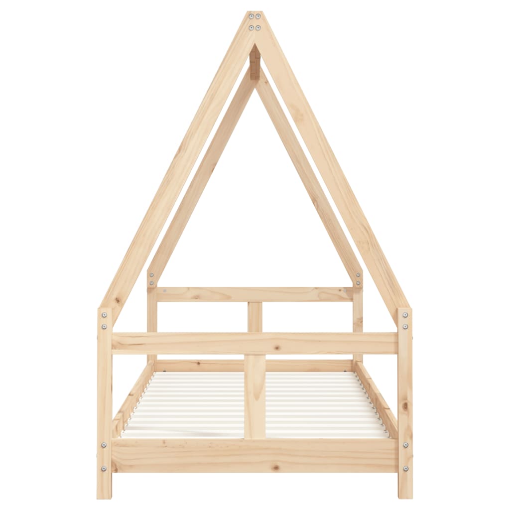 Cadre de lit pour enfants 80x200 cm bois de pin massif - XIOS