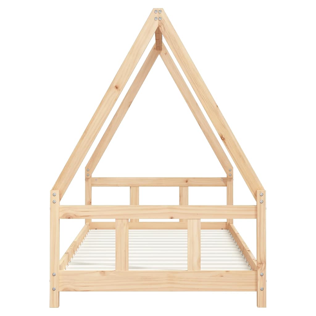 Cadre de lit pour enfants 90x200 cm bois de pin massif - XIOS