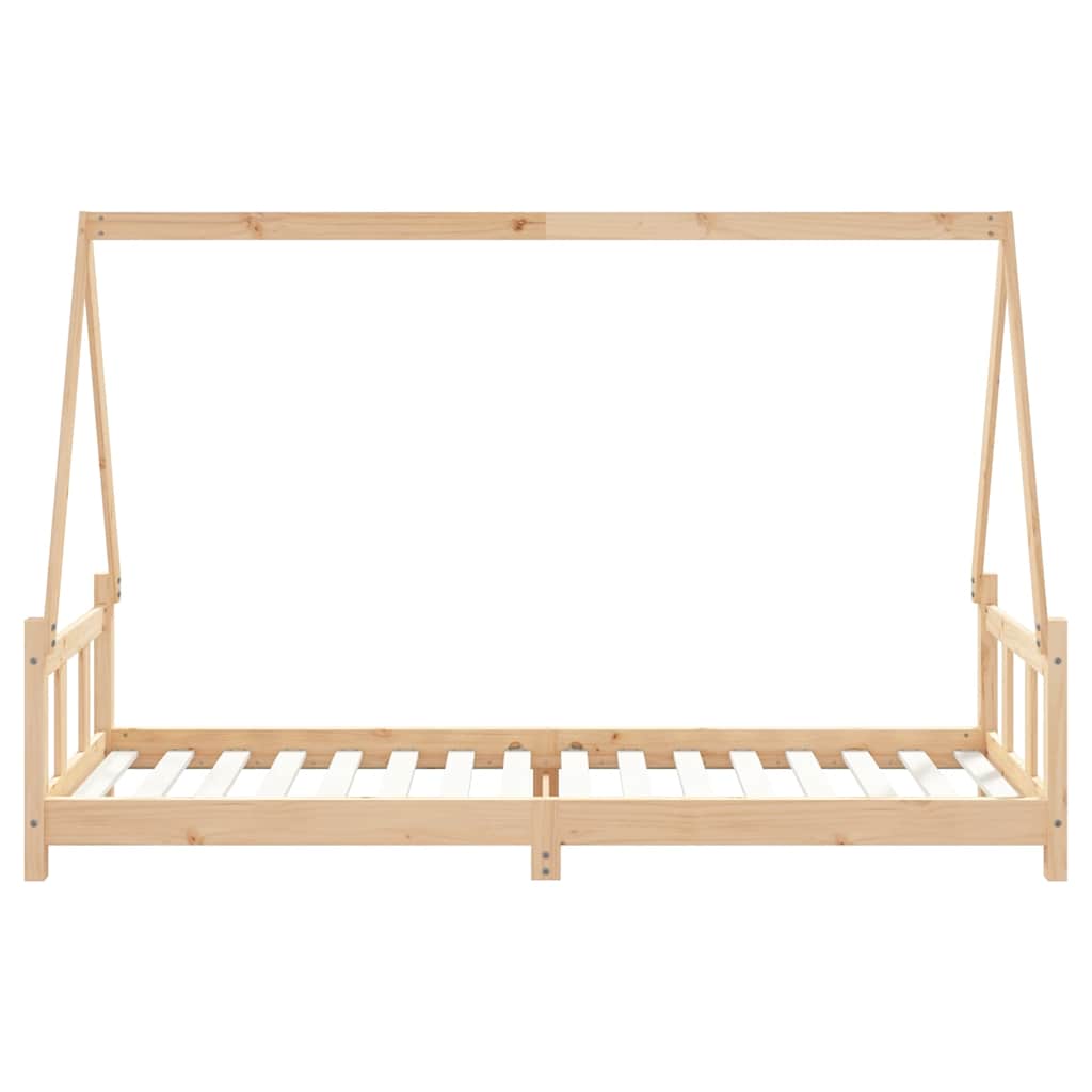 Cadre de lit pour enfants 90x200 cm bois de pin massif - XIOS