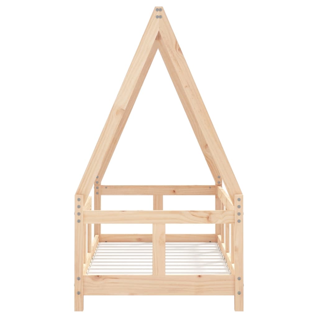 Cadre de lit pour enfant 70x140 cm bois de pin massif - XIOS