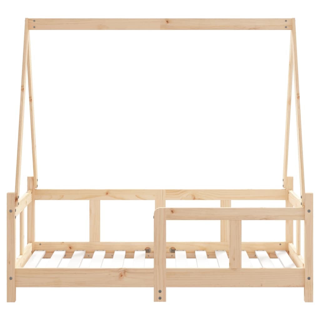 Cadre de lit pour enfant 70x140 cm bois de pin massif - XIOS
