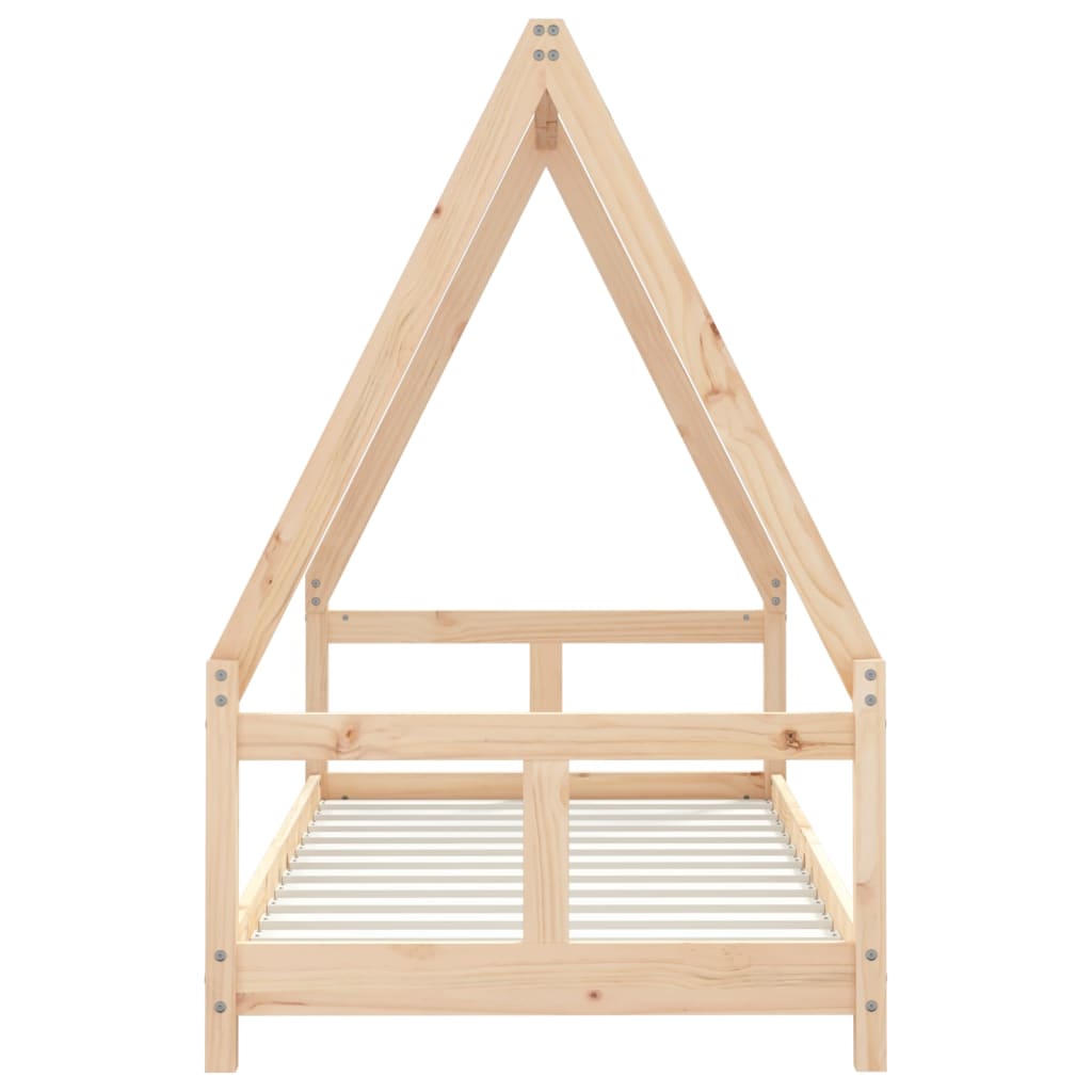 Cadre de lit pour enfant 80x160 cm bois de pin massif - XIOS