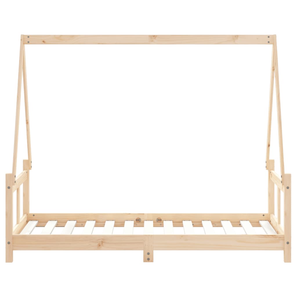Cadre de lit pour enfant 80x160 cm bois de pin massif - XIOS