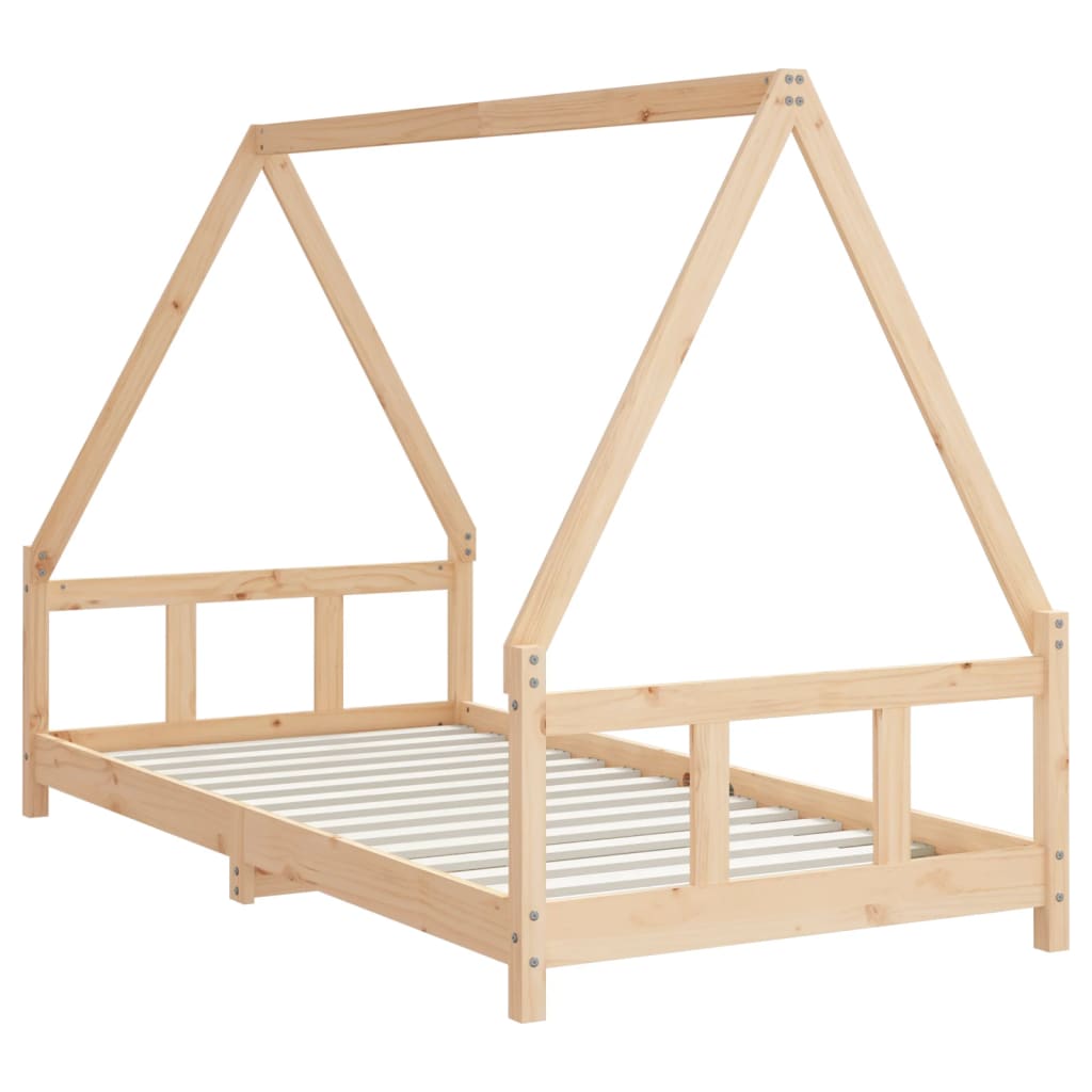 Cadre de lit pour enfant 90x190 cm Bois de pin massif - XIOS