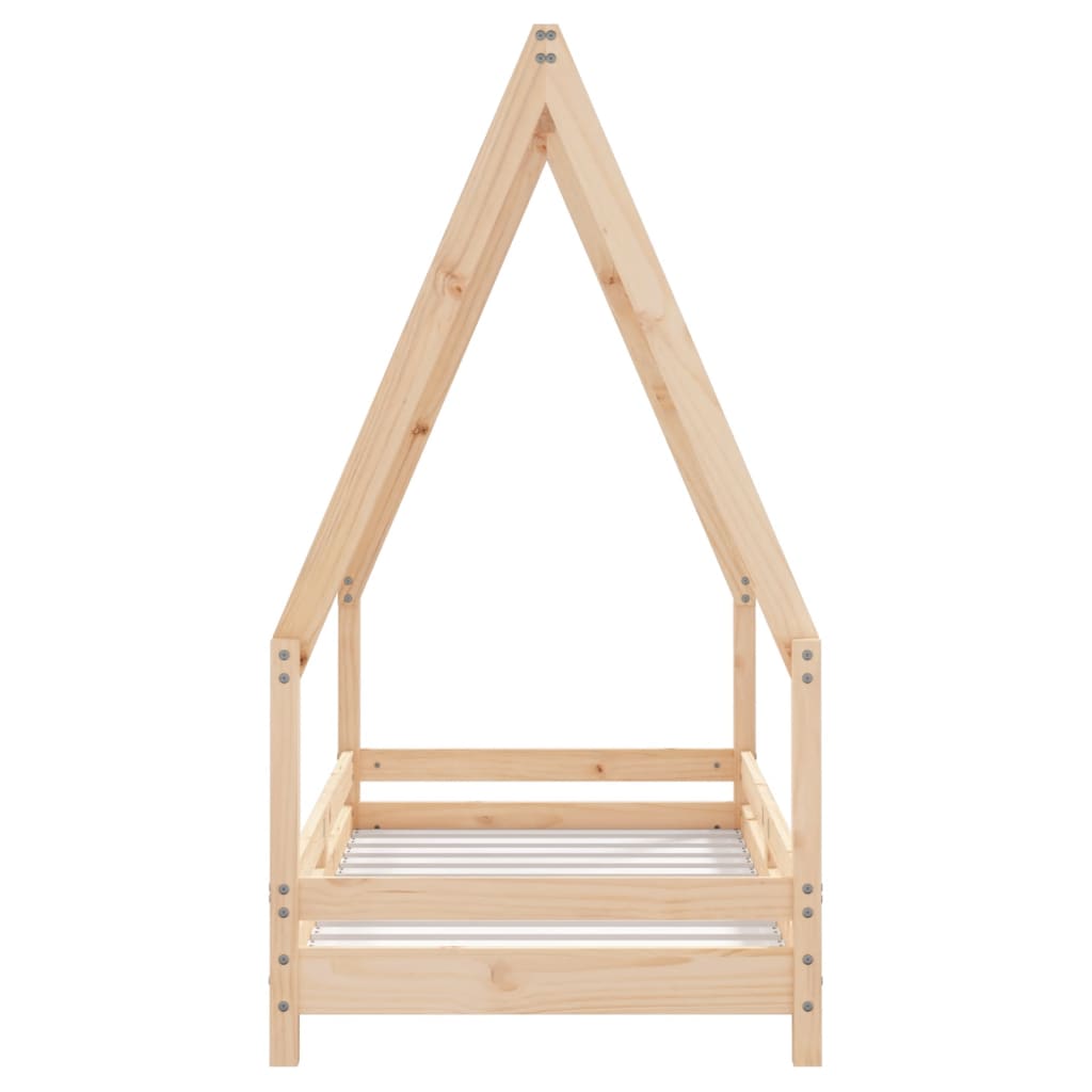 Cadre de lit pour enfant 70x140 cm bois de pin massif - XIOS