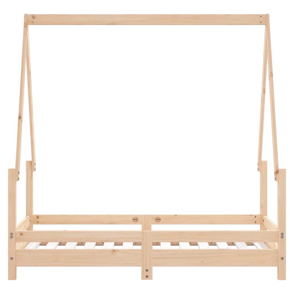 Cadre de lit pour enfant 70x140 cm bois de pin massif - XIOS